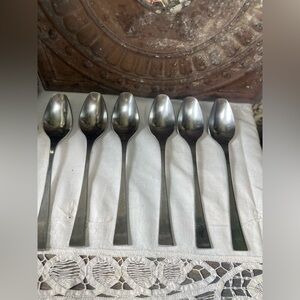 Vintage silver stainless steel Manor House Japan Spoon flatware replacement